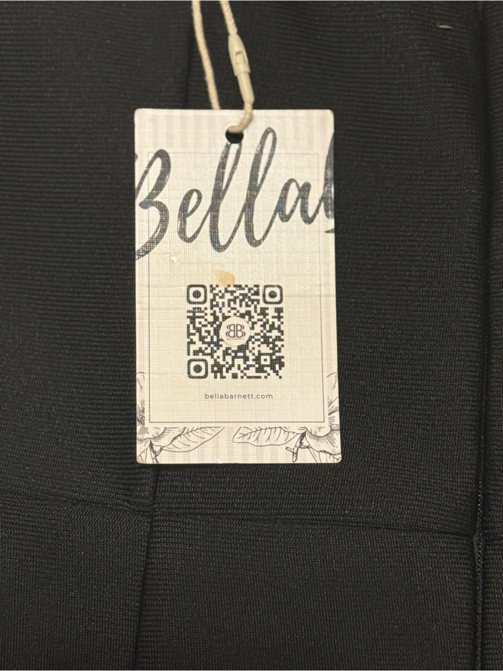 Bella Barnett Classic Strapless Black Midi Dress NWT - Picture 6 of 11